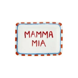 Vassoietto rettangolare Mamma Mia Viva l'Italia