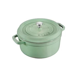 Cocotte in ghisa 26 cm - verde salvia