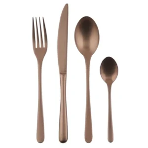 Serv. posate 24 pz. - Taste Antique PVD Copper