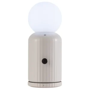 Lampada e ricarica wireless bianca - Lund London