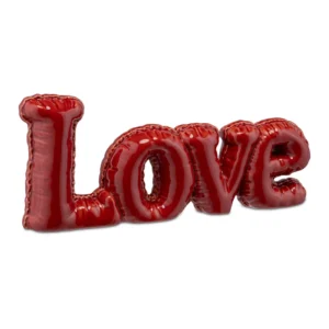 Scritta Love rosso - NONMISGONFIO